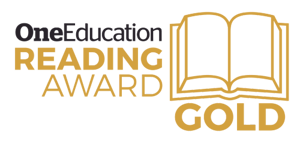 OneEducation Reading Award Gold logo