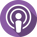 Apple podcast logo