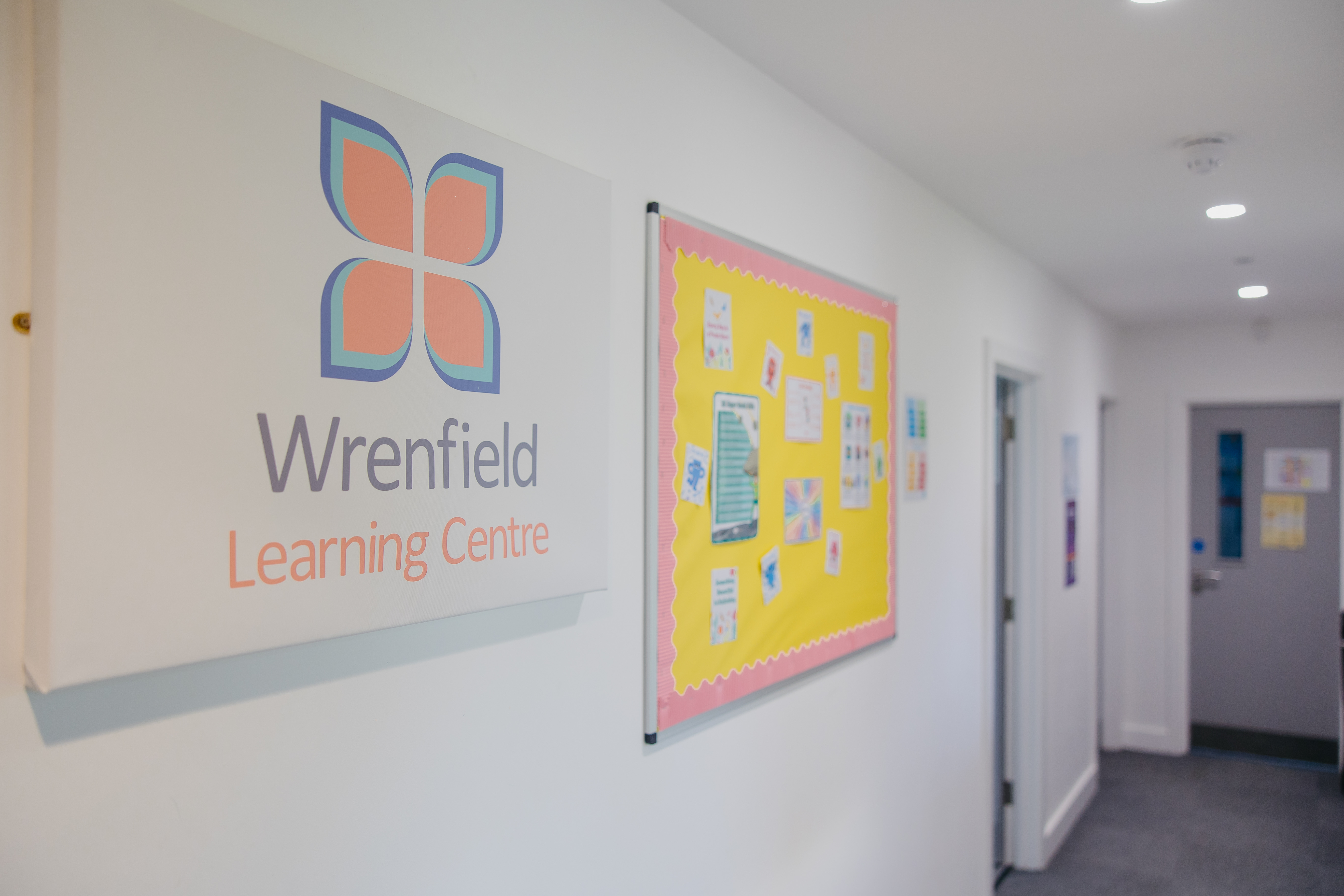 Wrenfield Learning Centre display boards