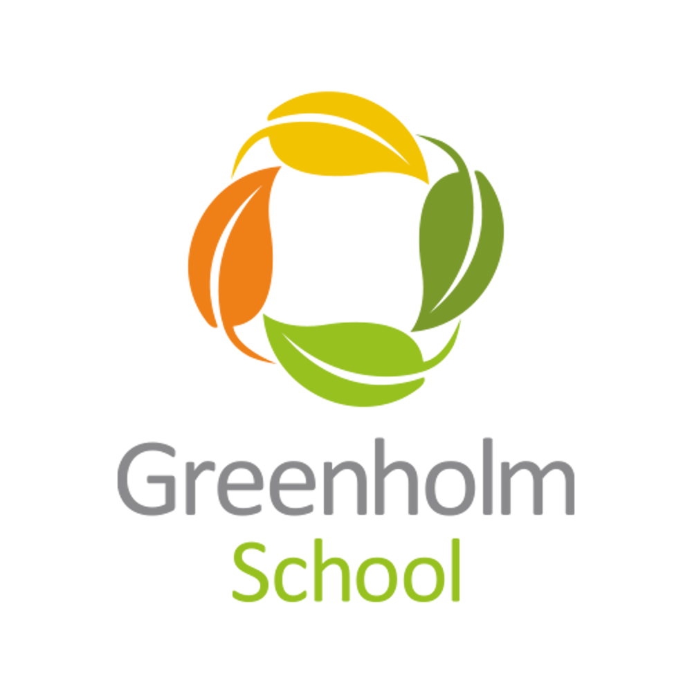 Greenholm School logo on a transparent background
