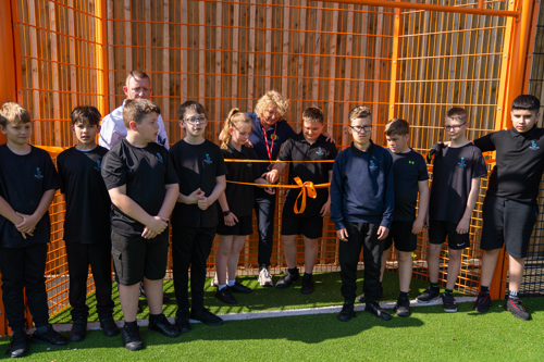 Cruyff Court Opening