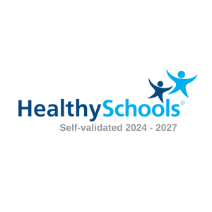 HealthySchools logo - Self-validated 2024-2027