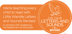 Little Wandle Letters and Sounds Revised award logo
