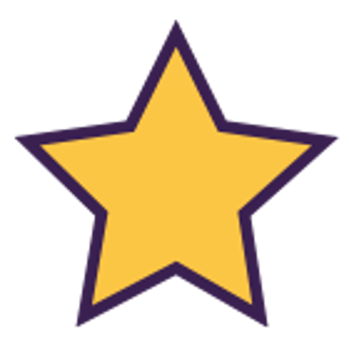 Witherslack Group graphic design star icon in yellow on a transparent background