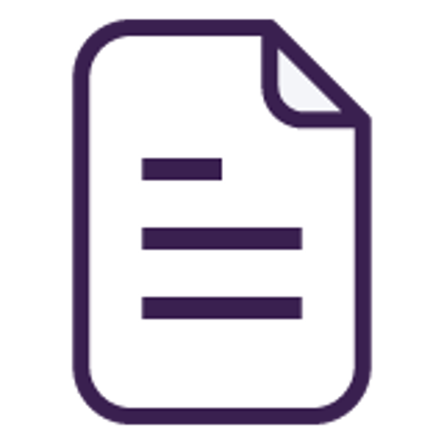 Paper document icon