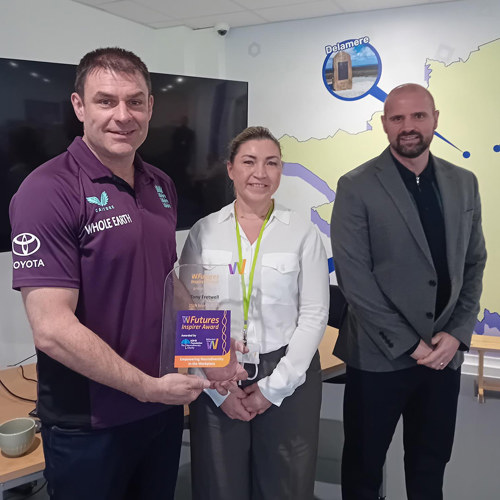 Sports talent coach Tony Fretwell has become the latest recipient of the Futures Inspirer Award