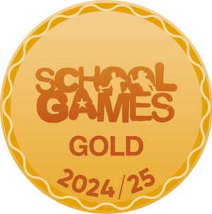 School Games Gold 2024/2025 logo