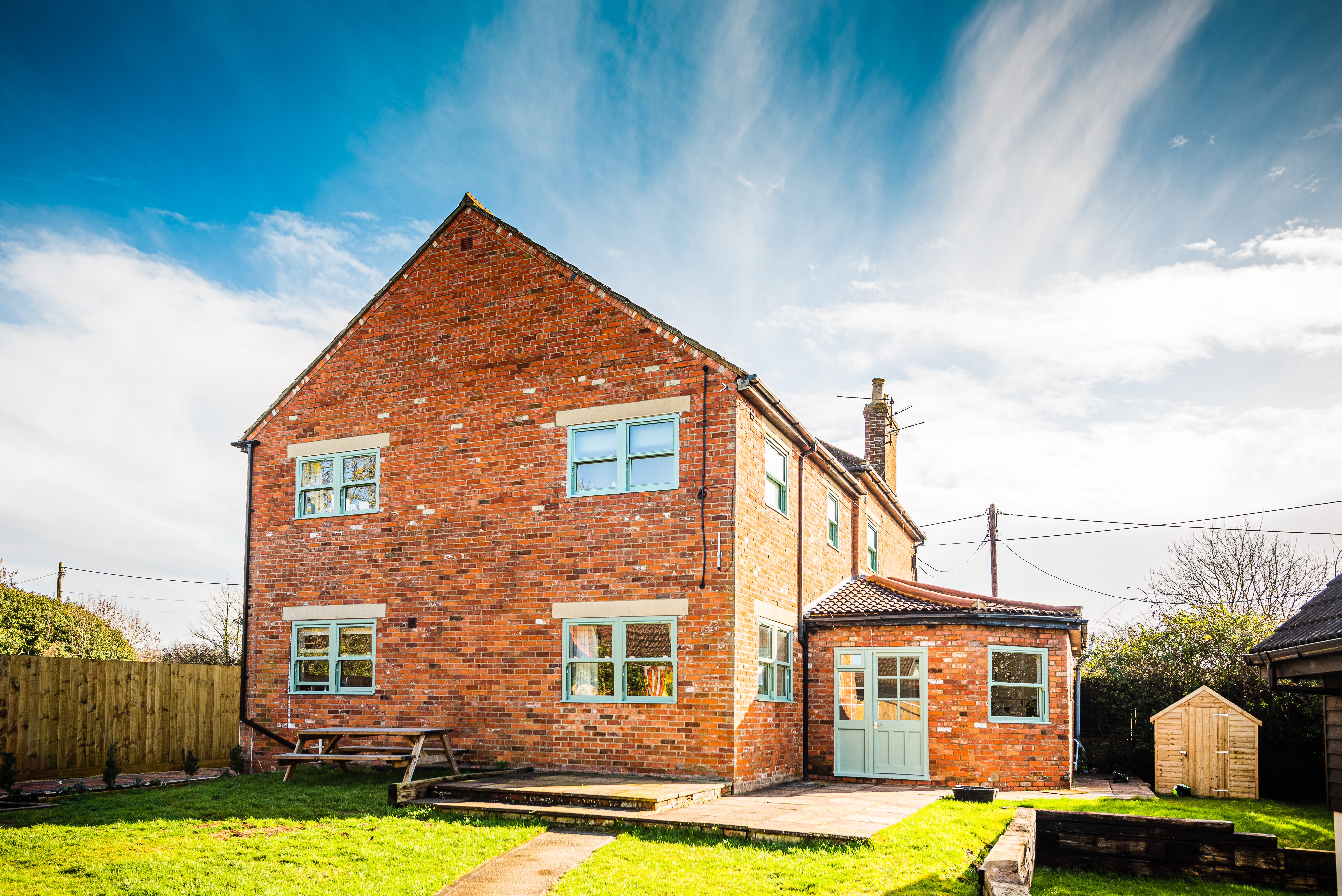 Outside photo of Eaveslea on a sunny day