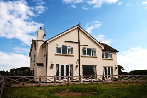 Outside image of Elmbank on a sunny day