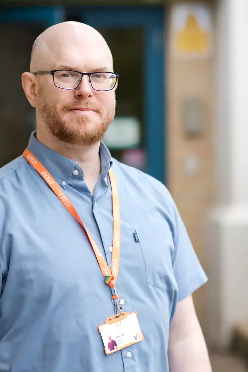 Chris Pitts, Head Teacher at Greenholm School