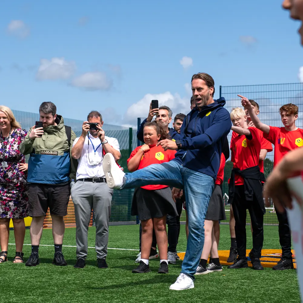 Lakeside School Cruyff Court opening