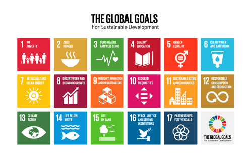 Global goals week grid