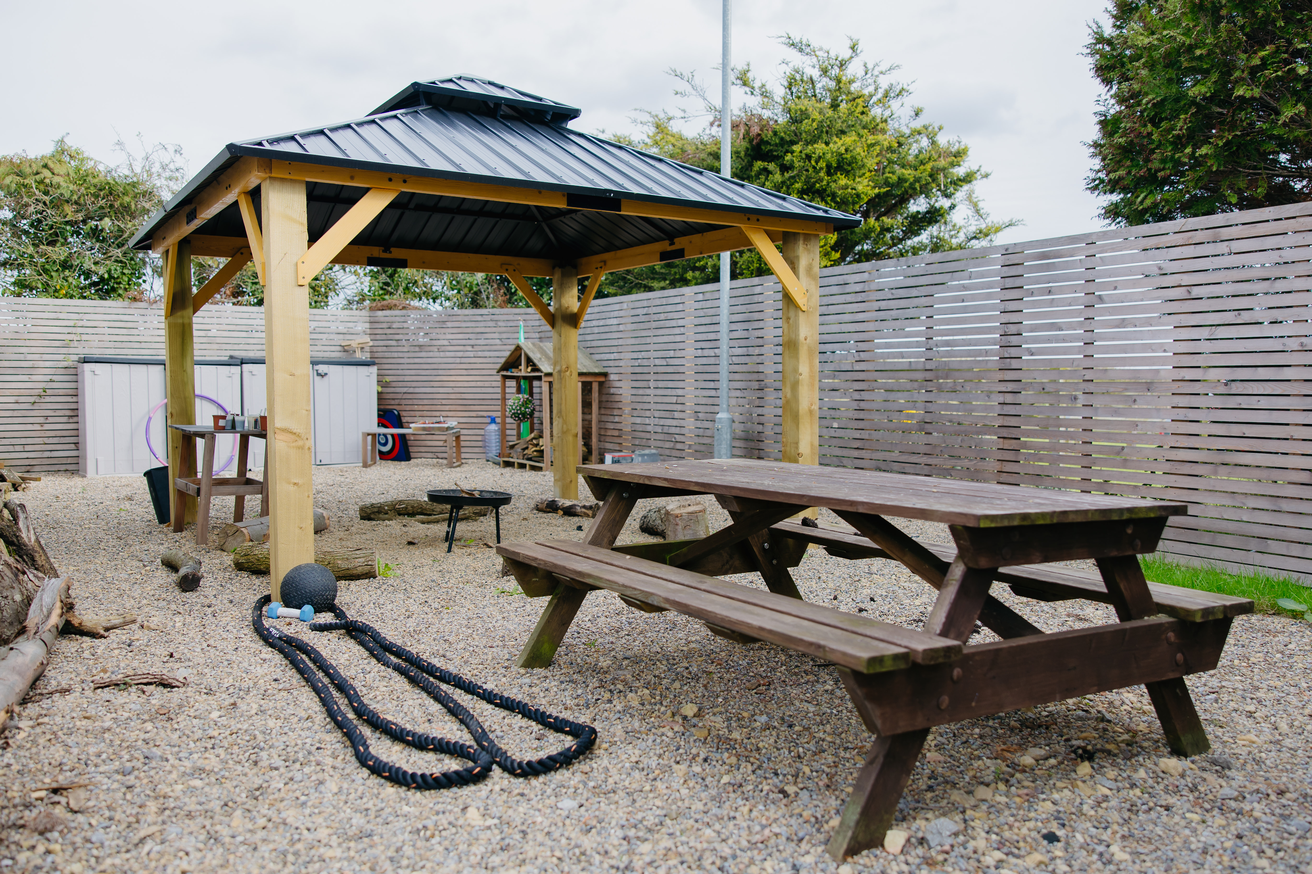 Elmbank Learning Centre outdoor space