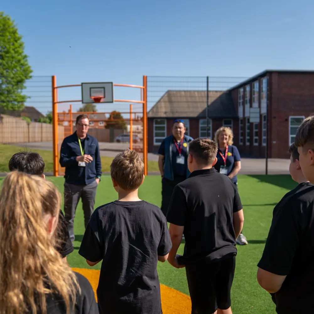 Bescot Hall School Cruyff Court Opening