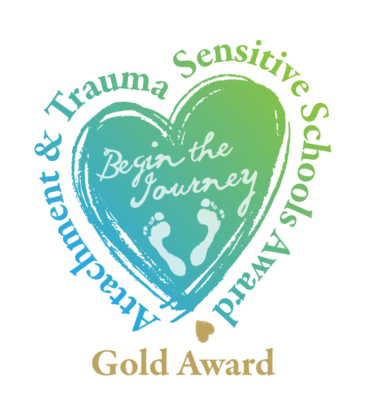 Attachment and trauma sensitive school gold award logo 