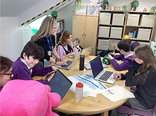 Pupils at Lakeside School celebrate Neurodiversity Celebration Week