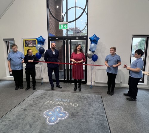 Cheshire Hall School Official opening