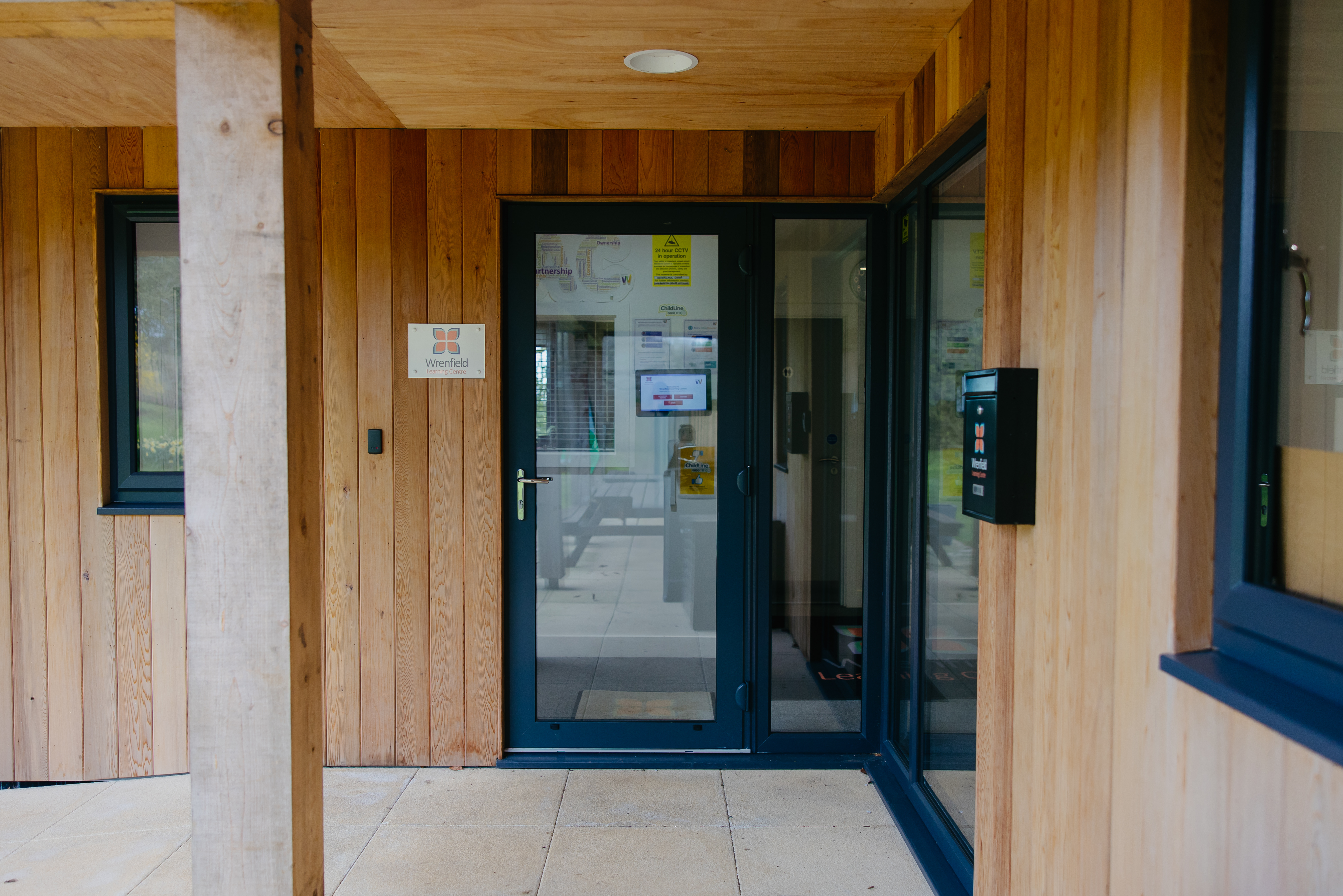 Wrenfield Learning Centre entrance